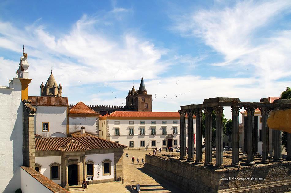 A Casa Dos Infantes Appartement Évora Buitenkant foto